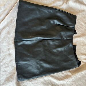 Hollister Black Mini A-Line Skirt for Night Out